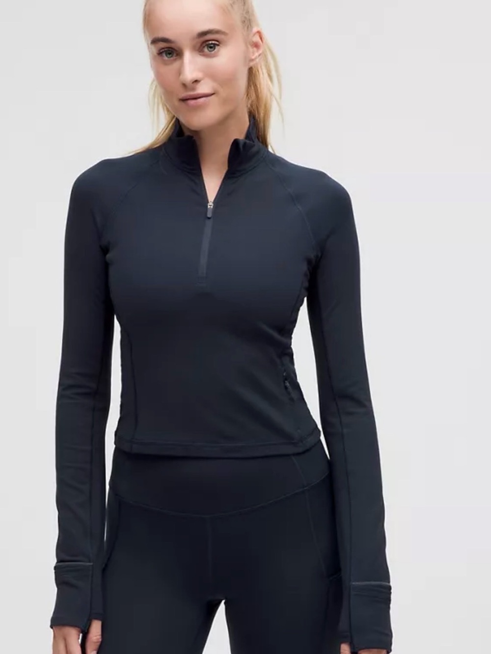 lululemon athletica It’s Rulu Cropped Half Zip